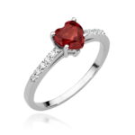 Inel Aur 14k cu Rubin 1.10 ct - Imagine 5
