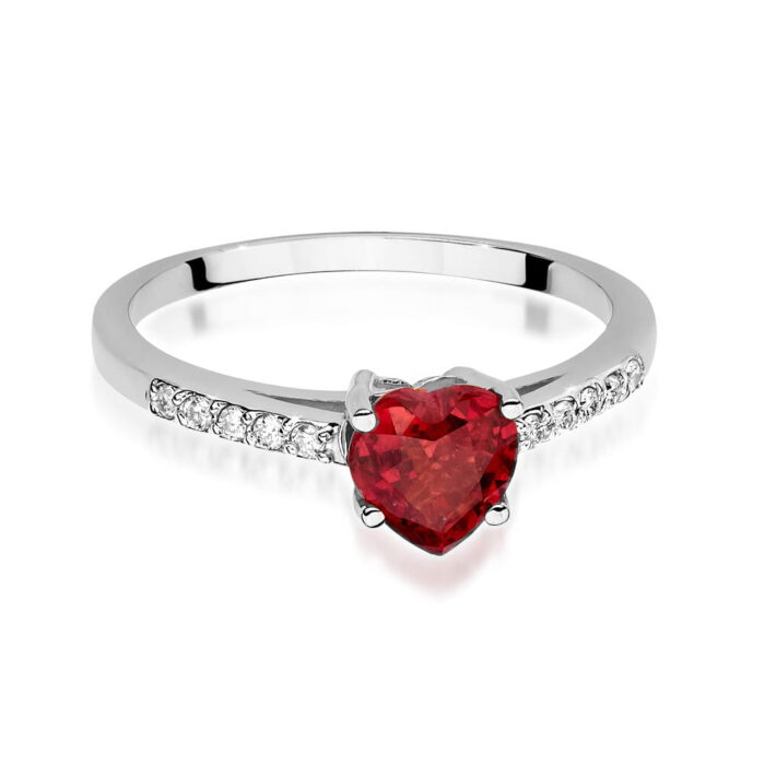 Inel Aur 14k cu Rubin 1.10 ct - Imagine 6