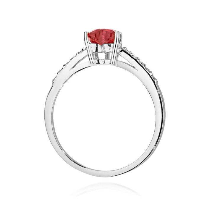 Inel Aur 14k cu Rubin 1.10 ct - Imagine 7