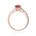 Inel Aur 14k cu Rubin 1.10 ct - Imagine 11