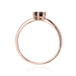 Inel Aur 14k cu Diamant Negru 0.30 ct - Imagine 9