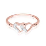 Inel Aur 14k cu Diamante 0.06 ct - Imagine 9
