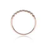 Inel Aur 14k cu Diamante 0.045 ct - Imagine 5