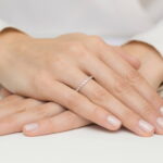 Inel Aur 14k cu Diamante 0.045 ct - Imagine 4