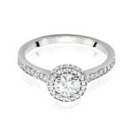 Inel Aur 14K W508 Diamant 0.50ct - Imagine 8
