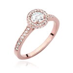 Inel Aur 14K cu Diamant 0.40 ct - Imagine 8