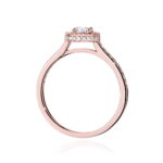 Inel Aur 14K cu Diamant 0.40 ct - Imagine 10