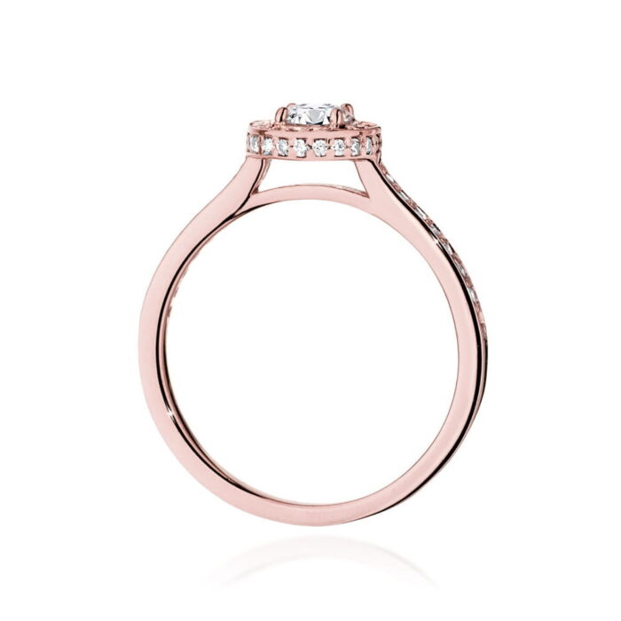Inel Aur 14K cu Diamant 0.40 ct - Imagine 10