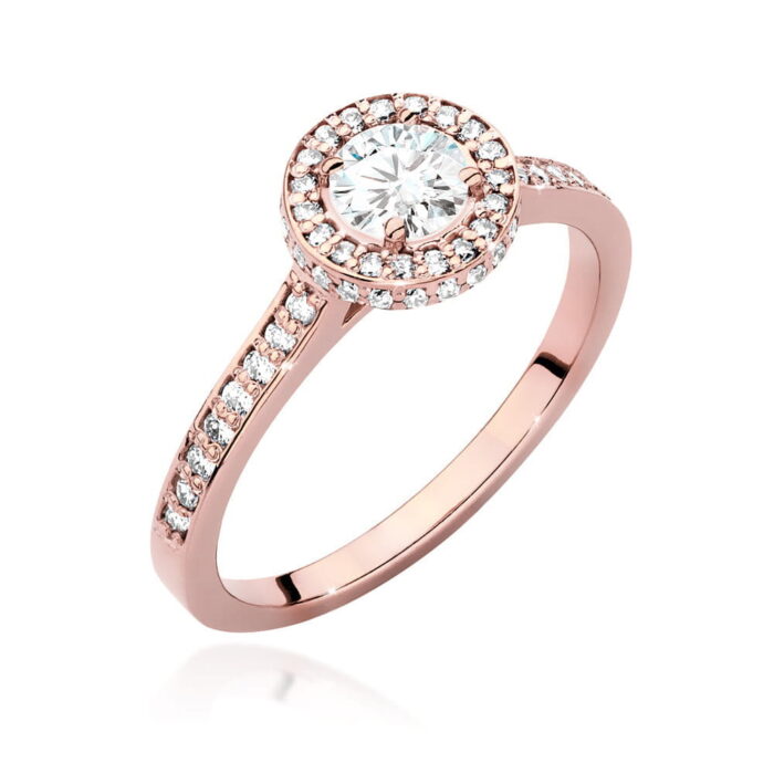 Inel Aur 14K W508 Diamant 0.50ct - Imagine 4