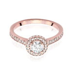 Inel Aur 14K W508 Diamant 0.50ct - Imagine 5