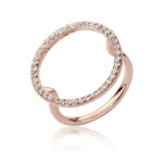 Inel Aur 14k cu Diamante 0.20 ct - Imagine 6