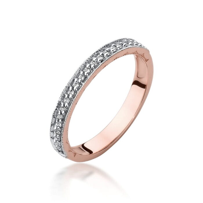 Inel Aur 14k cu Diamante 0.10 ct - Imagine 7