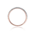 Inel Aur 14k cu Diamante 0.23 ct - Imagine 9