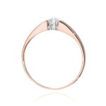 Inel Aur 14K cu Diamant 0.10 ct - Imagine 9