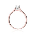 Inel Aur 14K cu Diamant 0.40 ct - Imagine 9