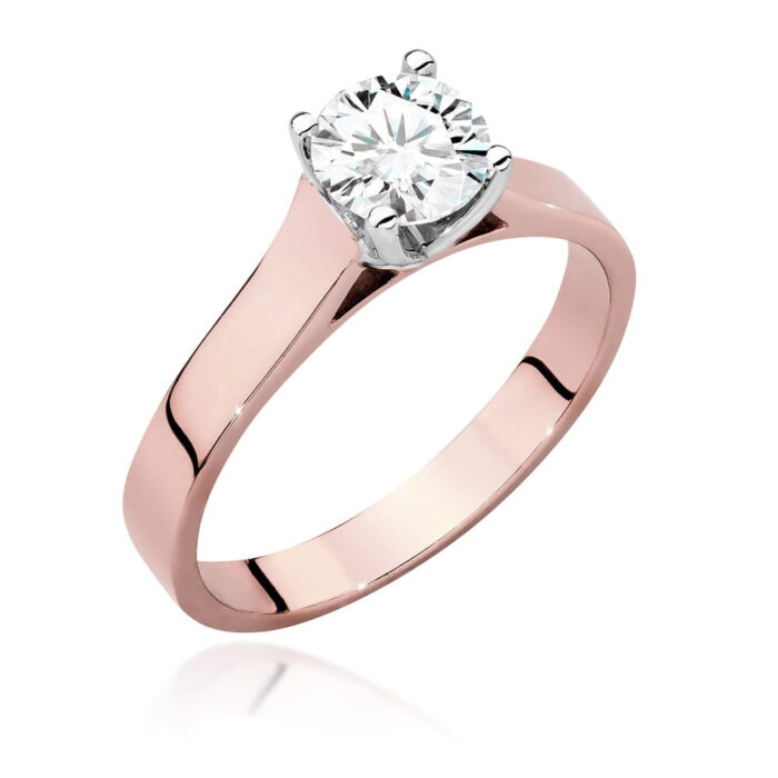 Inel Aur 14K cu Diamant 0.70 ct - Imagine 7