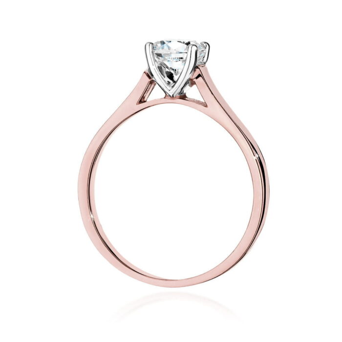 Inel Aur 14K cu Diamant 0.70 ct - Imagine 9