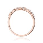 Inel Aur 14k cu Diamante 0.33 ct - Imagine 10