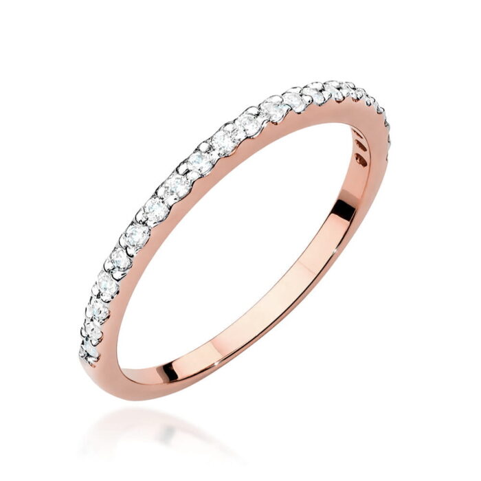 Inel Aur 14K cu Diamant 0.18 ct - Imagine 8