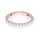 Inel Aur 14k cu Diamante 0.34 ct - Imagine 9