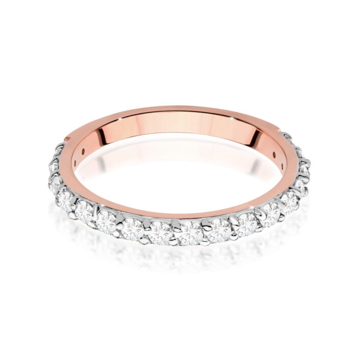 Inel Aur 14k cu Diamante 0.34 ct - Imagine 9