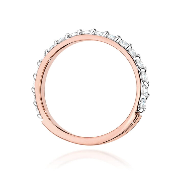 Inel Aur 14k cu Diamante 0.34 ct - Imagine 10