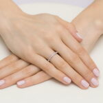 Inel Aur 14k cu Diamante 0.34 ct - Imagine 11