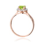 Inel Aur 14K W538 Peridot 0.90ct - Imagine 7