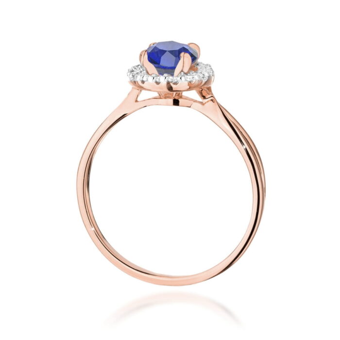 Inel Aur 14K W538 Safir 1.00ct - Imagine 7