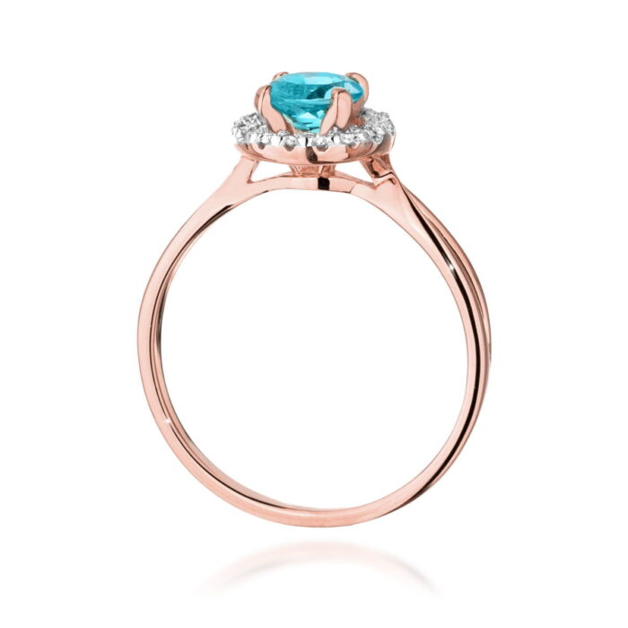 Inel Aur 14K W538 Topaz 0.80ct - Imagine 7