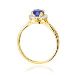 Inel Aur 14K W538 Safir 1.00ct - Imagine 3