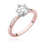 Inel Aur 14K cu Diamant 0.70 ct - Imagine 7