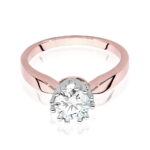 Inel Aur 14K cu Diamant 0.70 ct - Imagine 8