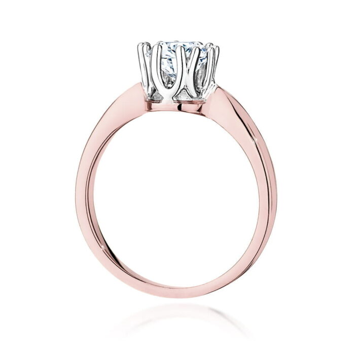 Inel Aur 14K cu Diamant 0.70 ct - Imagine 9