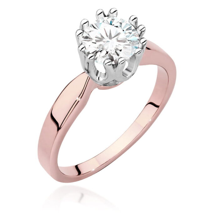 Inel Aur 14K cu Diamant 1.0 ct - Imagine 7