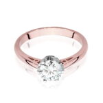 Inel Aur 14K cu Diamant 0.70 ct - Imagine 8