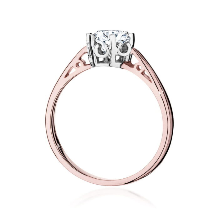 Inel Aur 14K cu Diamant 0.70 ct - Imagine 9
