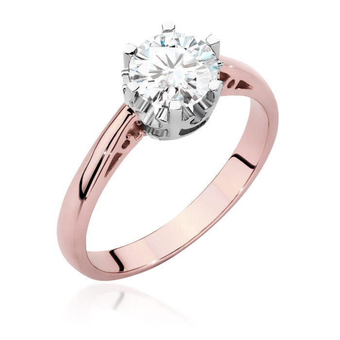 Inel Aur 14K cu Diamant 1.0 ct - Imagine 7