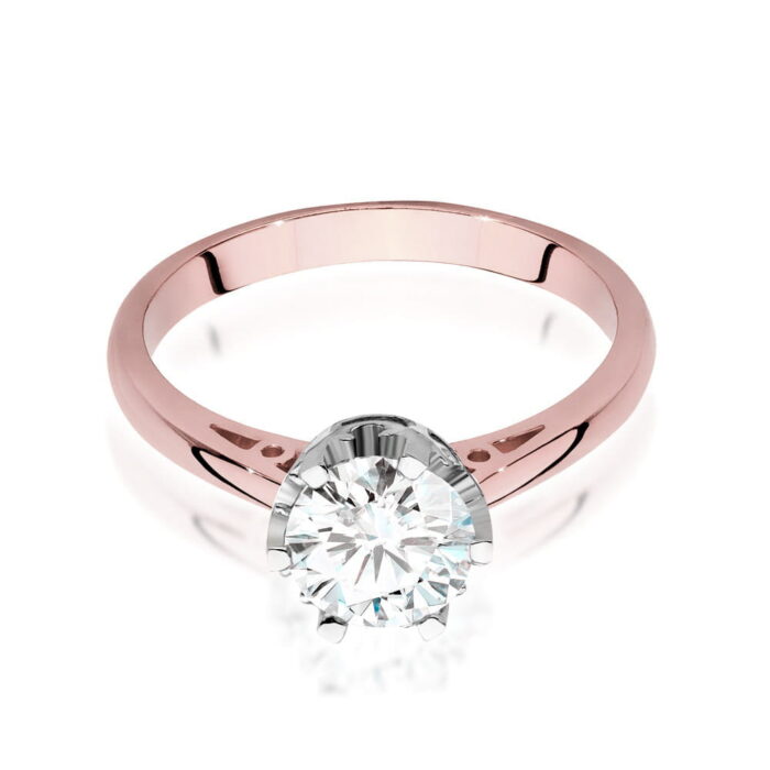 Inel Aur 14K cu Diamant 1.0 ct - Imagine 8