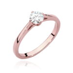 Inel Aur 14K cu Diamant 0.40 ct - Imagine 7