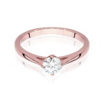 Inel Aur 14K cu Diamant 0.40 ct - Imagine 8