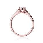Inel Aur 14K cu Diamant 0.40 ct - Imagine 6