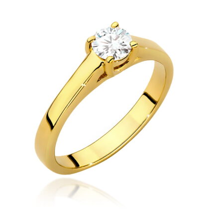 Inel Aur 14K cu Diamant 0.40 ct