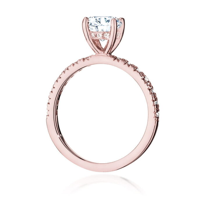 Inel Aur 14k cu Diamant 1.0 ct - Imagine 9