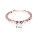 Inel Aur 14K cu Diamant 0.40 ct - Imagine 8
