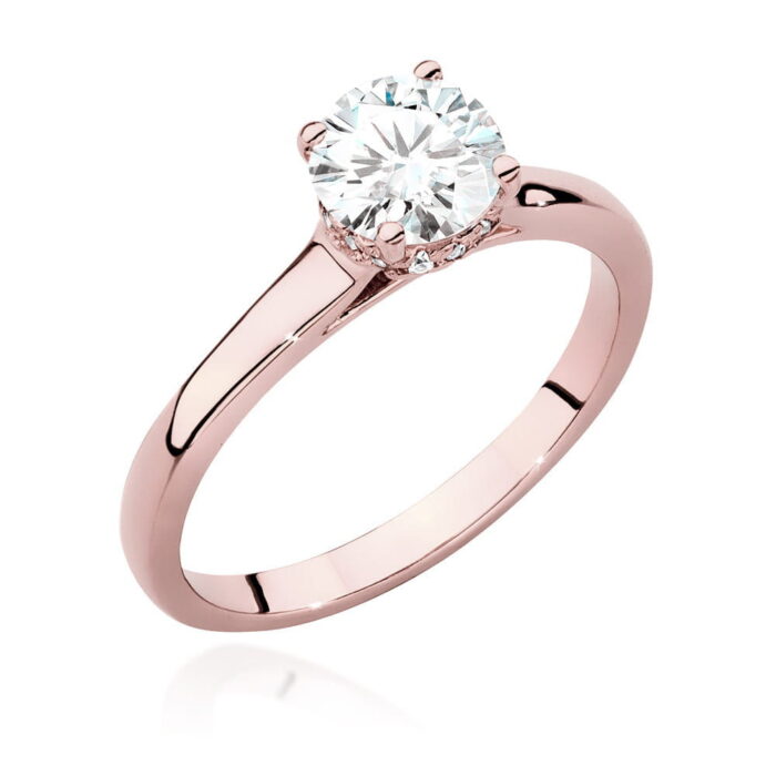 Inel Aur 14K cu Diamant 0.70 ct - Imagine 7