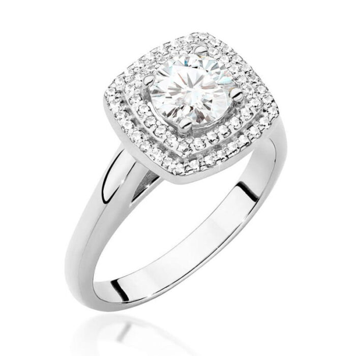 Inel Aur 14k cu Diamant 0.70 ct - Imagine 7