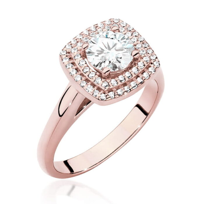 Inel Aur 14k cu Diamant 0.70 ct - Imagine 4