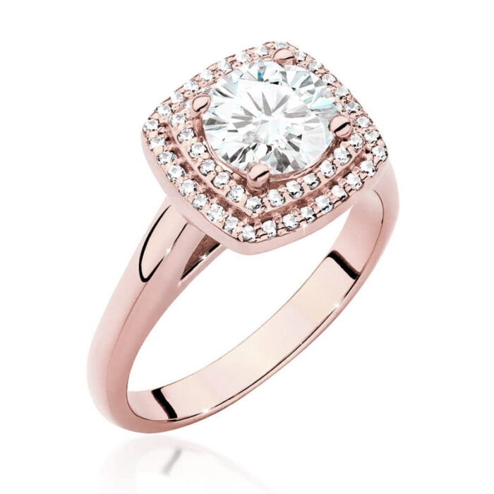 Inel Aur 14k cu Diamant 1.28 ct - Imagine 7