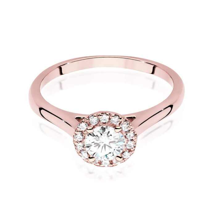 Inel Aur 14K cu Diamant 0.50 ct - Imagine 8